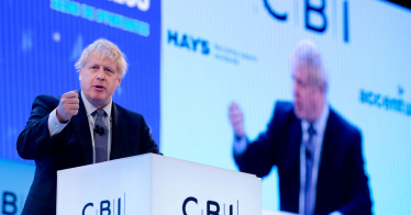 Prime Minister Boris Johnson's CBI Conference speech